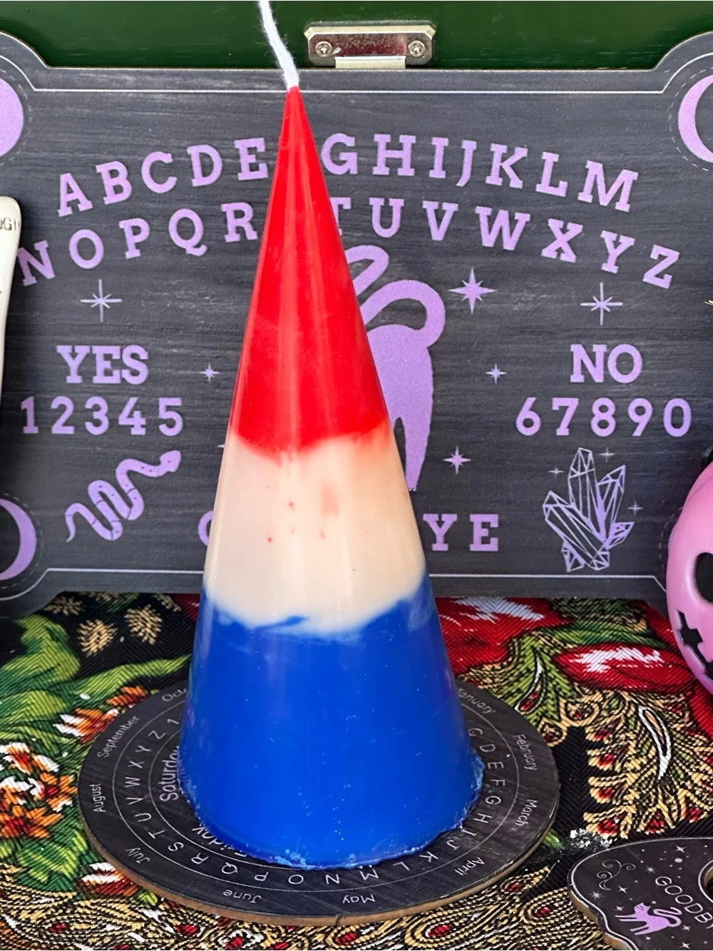 Liberty Flame Cone Candle
